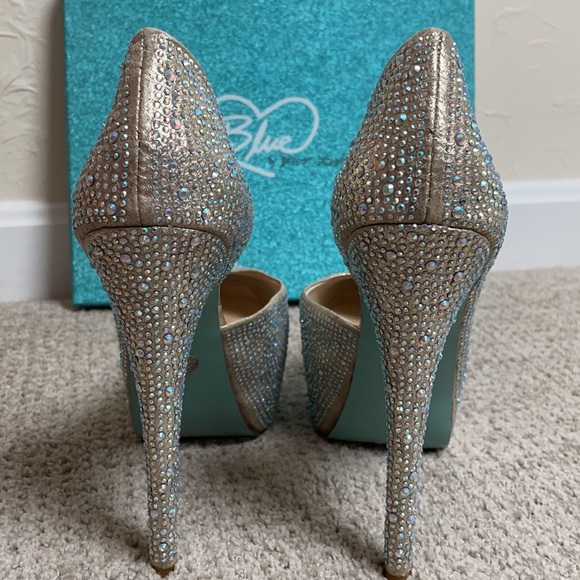 Blue by Betsy Johnson (Platform Pumps) - Picture 9 of 12